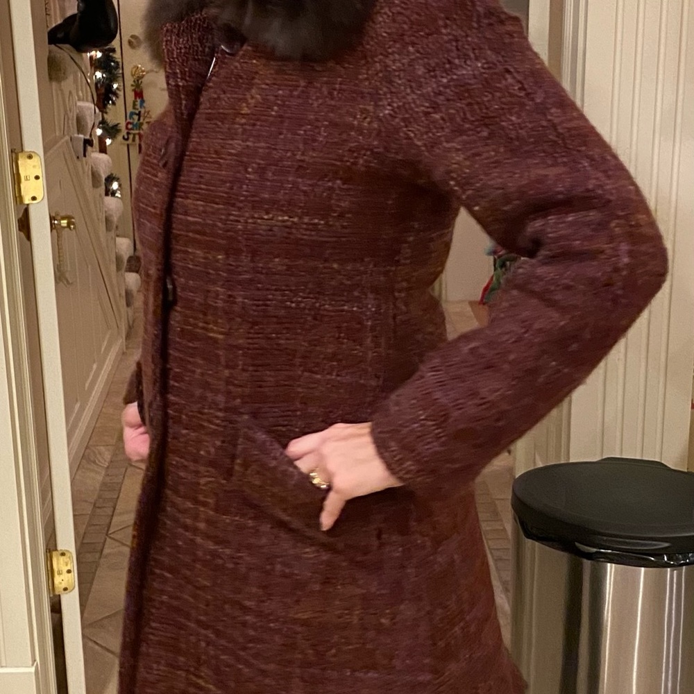 Vintage faux fur trim coat - Picture 7 of 8